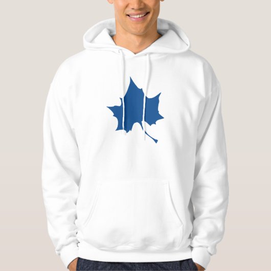 Indiana Staat Leaf Hoodie (Vorderseite)