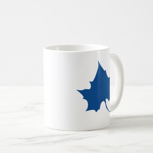 Indiana Staat Leaf Kaffeetasse (VorderseiteRechts)