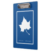 Indiana Staat Leaf Klemmbrett (Links)