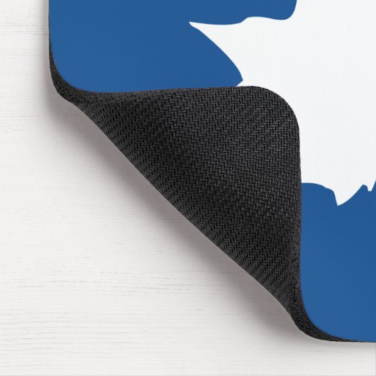 Indiana Staat Leaf Mousepad (Ecke)