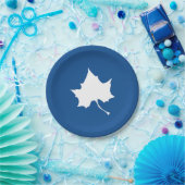 Indiana Staat Leaf Pappteller (Party)