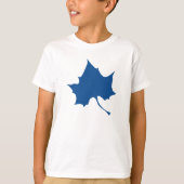 Indiana Staat Leaf T-Shirt (Vorderseite)