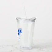 Indiana-Staat-Logo Acryltrinkbecher (Links)