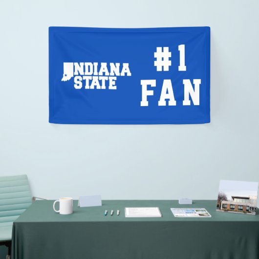Indiana-Staat-Logo Banner (Messeveranstaltung)