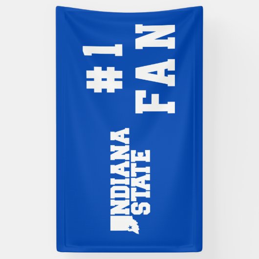 Indiana-Staat-Logo Banner (Vertikal)