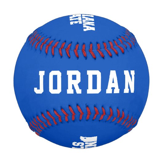 Indiana-Staat-Logo Baseball (Rückseite)