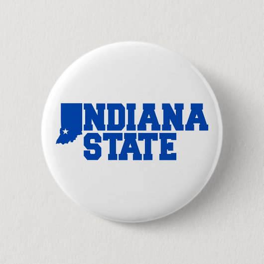 Indiana-Staat-Logo Button (Vorderseite)