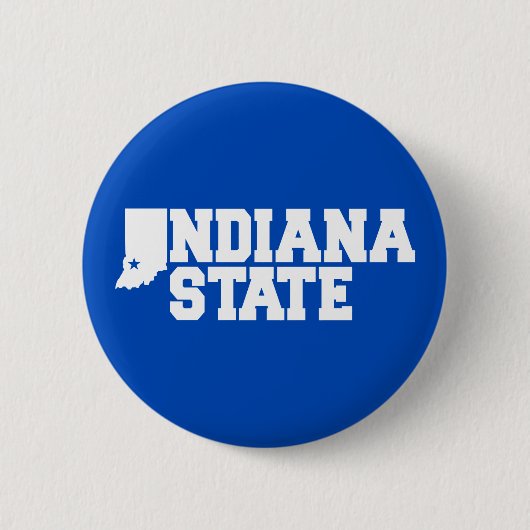 Indiana-Staat-Logo Button (Vorderseite)
