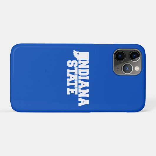 Indiana-Staat-Logo Case-Mate iPhone Hülle (Rückseite (Horizontal))
