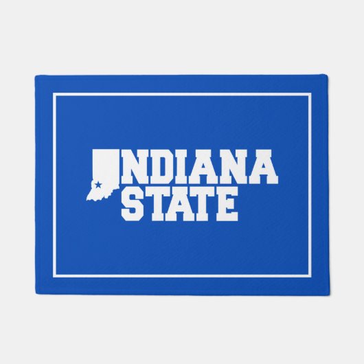Indiana-Staat-Logo Fußmatte (Vorderseite)