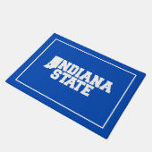 Indiana-Staat-Logo Fußmatte (Schrägansicht)
