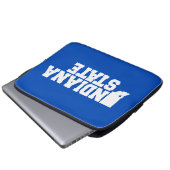 Indiana-Staat-Logo Laptopschutzhülle (Vorne Knopf)