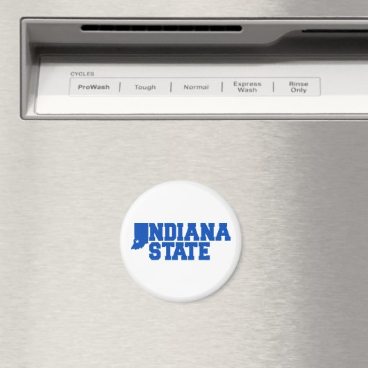 Indiana-Staat-Logo Magnet (In Situ (Geschirrspüler))