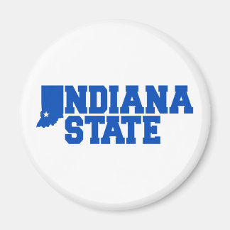Indiana-Staat-Logo Magnet