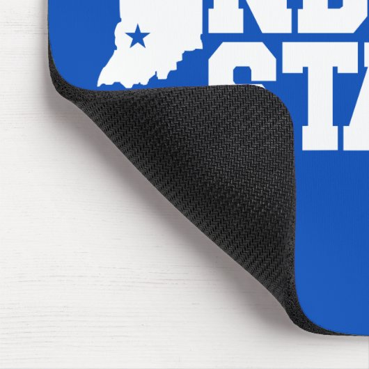 Indiana-Staat-Logo Mousepad (Ecke)