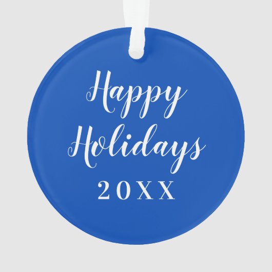 Indiana-Staat-Logo Ornament (Rückseite)