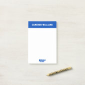 Indiana-Staat-Logo Post-it Klebezettel (Auf Schreibtisch)