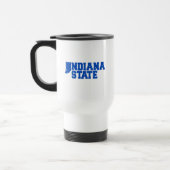 Indiana-Staat-Logo Reisebecher (Links)