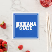 Indiana-Staat-Logo Serviette (Beispiel)