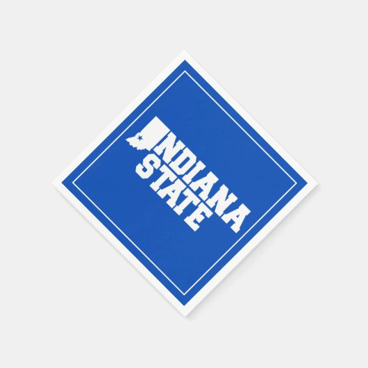 Indiana-Staat-Logo Serviette (Ecke)