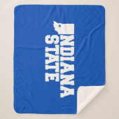 Indiana-Staat-Logo Sherpadecke (Vorderseite)