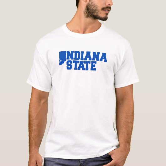 Indiana-Staat-Logo T-Shirt (Vorderseite)