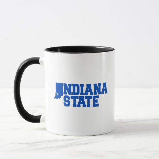 Indiana-Staat-Logo Tasse (Links)