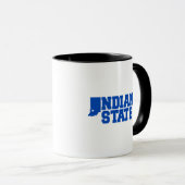 Indiana-Staat-Logo Tasse (VorderseiteRechts)