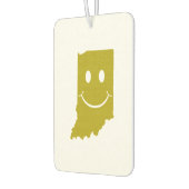 Indiana-Staat-Shape-Gesichter Autolufterfrischer (Links)