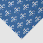 Indiana Staat University Abschluss Seidenpapier (Ausschnitt)