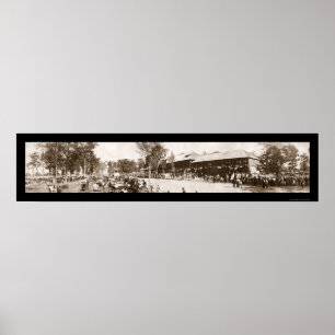 Indiana-Staats-angemessenes Foto 1907 Poster