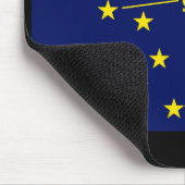 Indiana-Staats-Flagge Mousepad (Ecke)