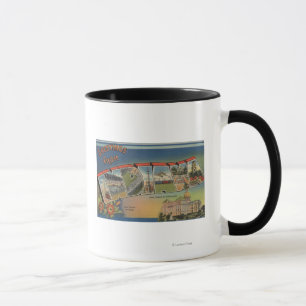 Indiana (Staats-Hauptstadt/Blume) Tasse