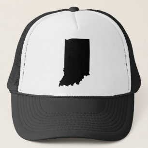 Indiana-Staats-Kontur Truckerkappe
