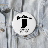 INDIANA-STAATS-MOTTO-T - SHIRT BUTTON (Beispiel)
