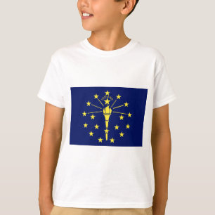 Indiana-Staatsflagge T-Shirt