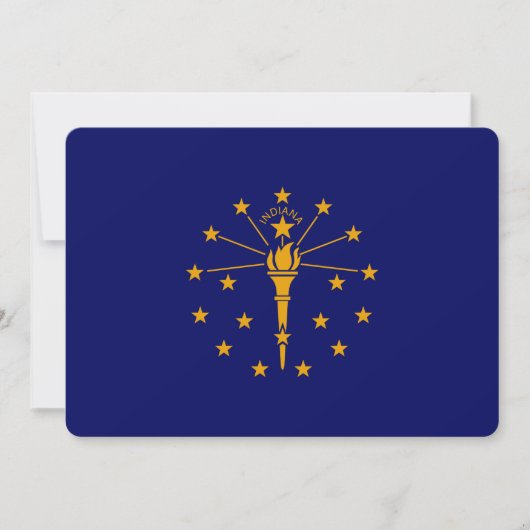 Indiana State Flag Design (Vorderseite)