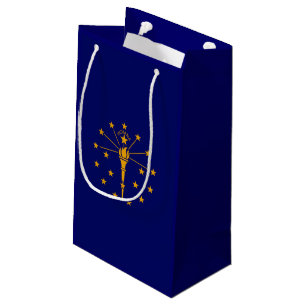 Indiana State Flag Design Kleine Geschenktüte
