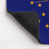 Indiana State Flag Design Mousepad (Ecke)