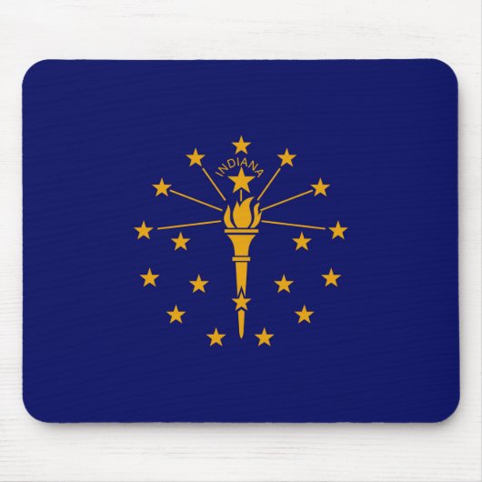 Indiana State Flag Design Mousepad (Vorne)