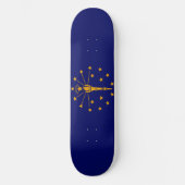 Indiana State Flag Design Skateboard (Vorderseite)