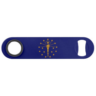 Indiana State Flag Design Speedflaschenöffner
