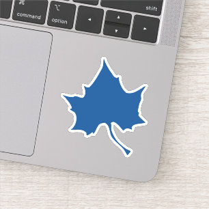 Indiana State Leaf Aufkleber