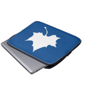 Indiana State Leaf Laptopschutzhülle (Vorne Knopf)