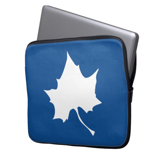 Indiana State Leaf Laptopschutzhülle (Vorderseite Links)