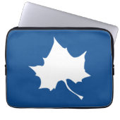 Indiana State Leaf Laptopschutzhülle (Vorderseite)