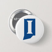 Indiana State University Button (Vorne & Hinten)