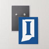 Indiana State University Button (Vorderseite/Rückseite)