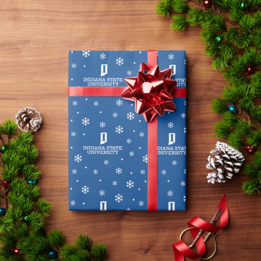 Indiana State University Feiertag Geschenkpapier (Feiertagsgeschenk)