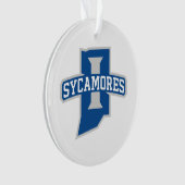 Indiana State University Feiertag Ornament (Vorderseite)